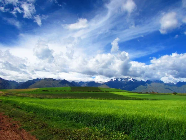 Landschaft Und Berge Der Natur Von Cusco Peru Naturfotografie — Stockfoto