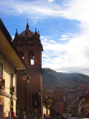 Iglesia en las calles de Cusco, Peri. fotografa de viaje