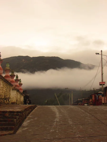 Countryside Town Chivay Peru Travel Photography — Stock Photo, Image