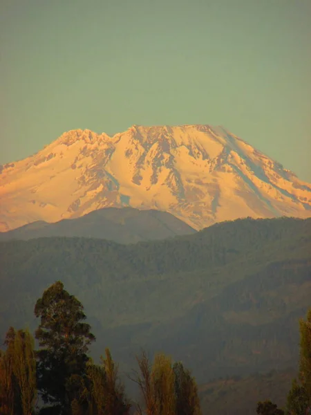 Vulcano Descabezado Grande Regione Del Maule Cile — Foto Stock