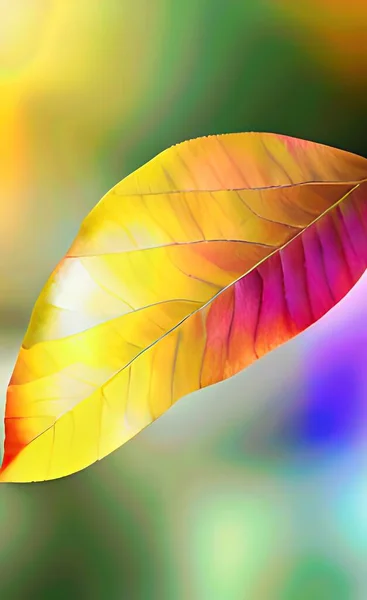 The color green leaf background