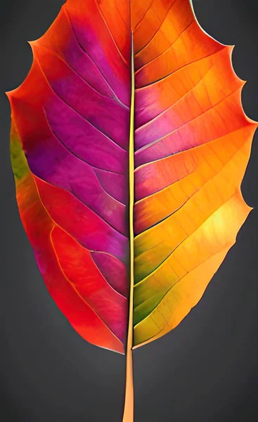 The color green leaf background