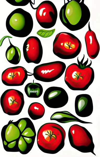 seamless pattern with hand drawn vegetables. vector illustration.