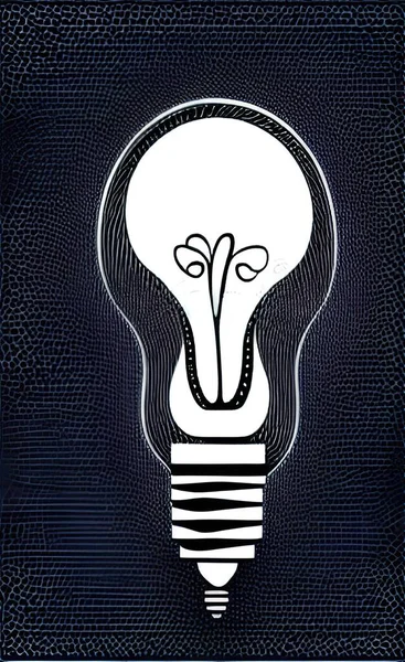 light bulb icon. vector illustration