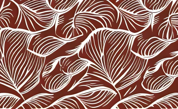 abstract seamless pattern with leaves. vector illustration