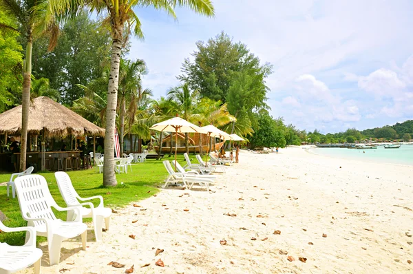 Ontspannen strand — Stockfoto