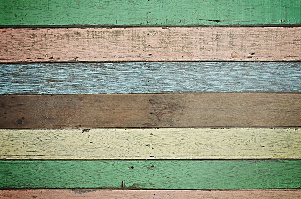 Retro colorful wood texture — Stock Photo, Image