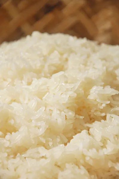 Klibbigt ris — Stockfoto