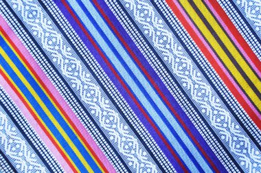 renkli kumaş dokusu