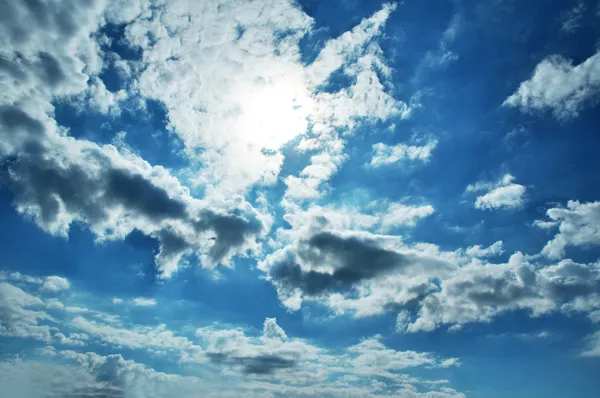 Mörk himmel bakgrund — Stockfoto