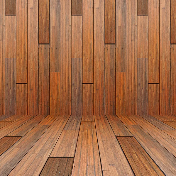 Fundo da sala de madeira — Fotografia de Stock