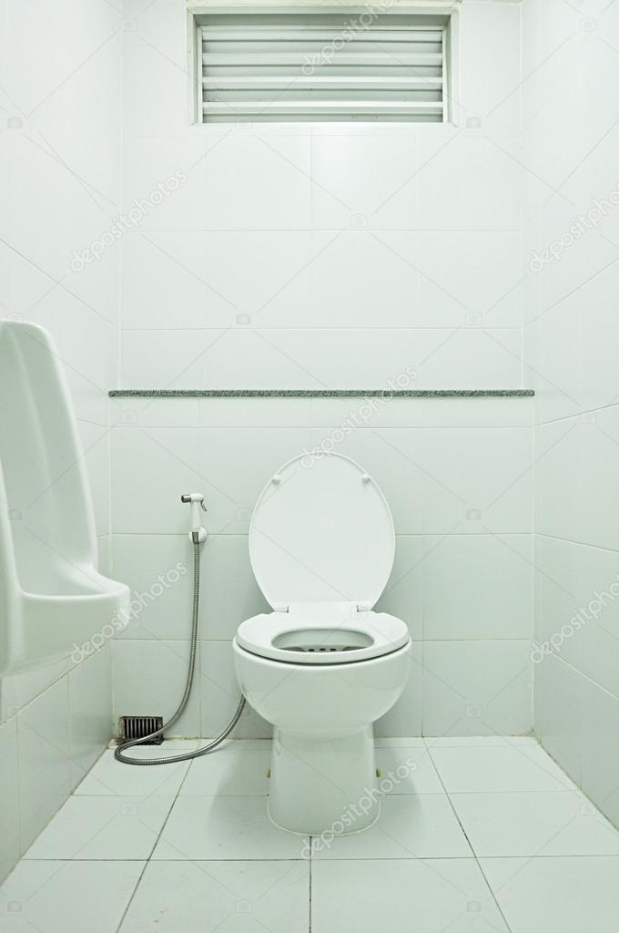 White public toilet Stock Photo by ©kritchanut