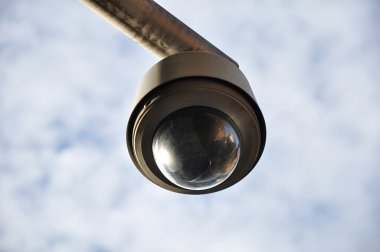 siyah yuvarlak şekil cctv