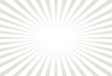 Beyaz ve gri ray sunburst stili arka plan
