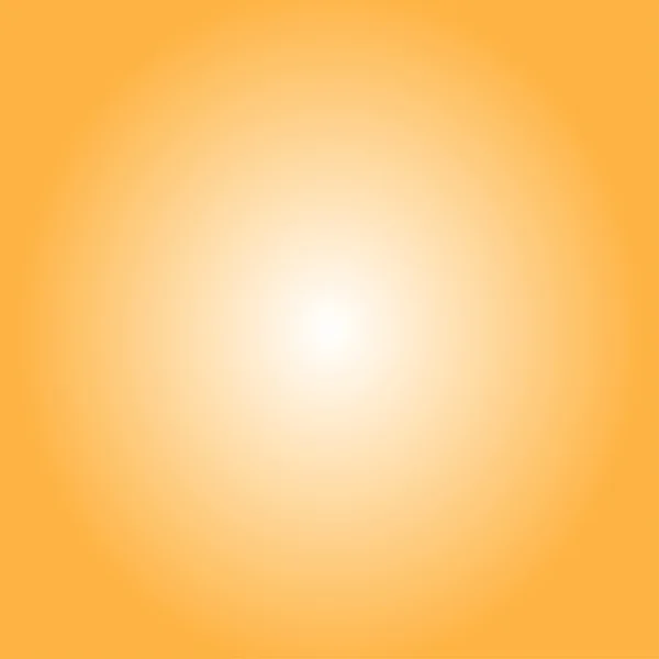 Orange absztrakt háttér, fehér fény a központ — Stock Vector