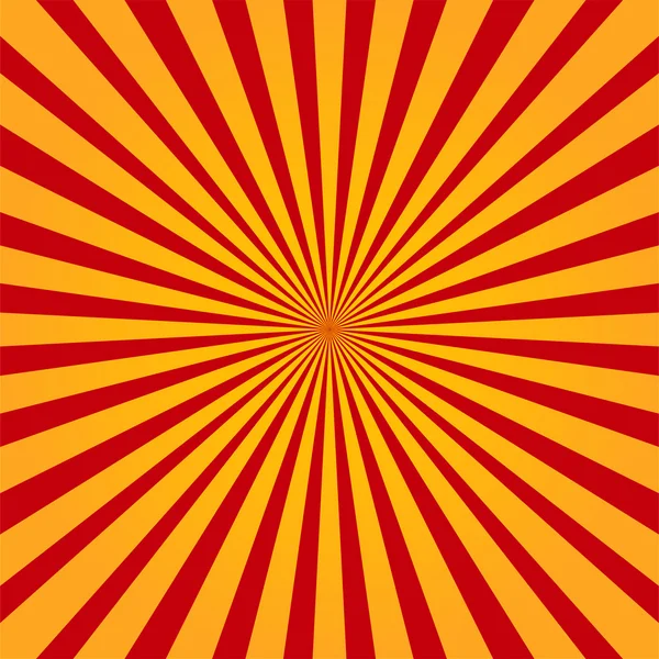 renkli sarı ve kırmızı ışın sunburst stili arka plan