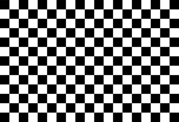 Black and white chequered abtract background — Stock Vector