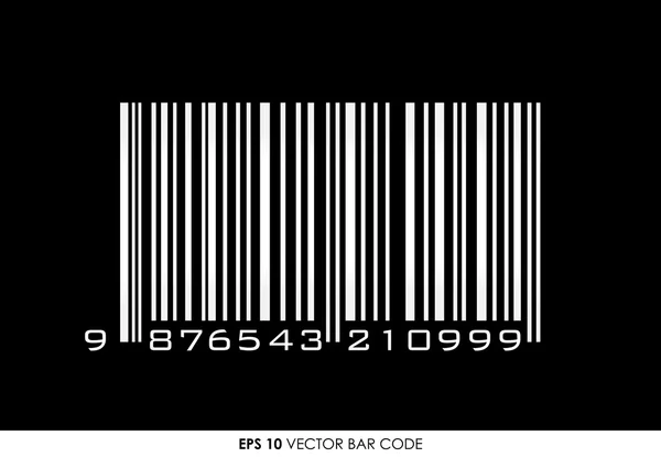 EAN-13 barcode — Stock Vector