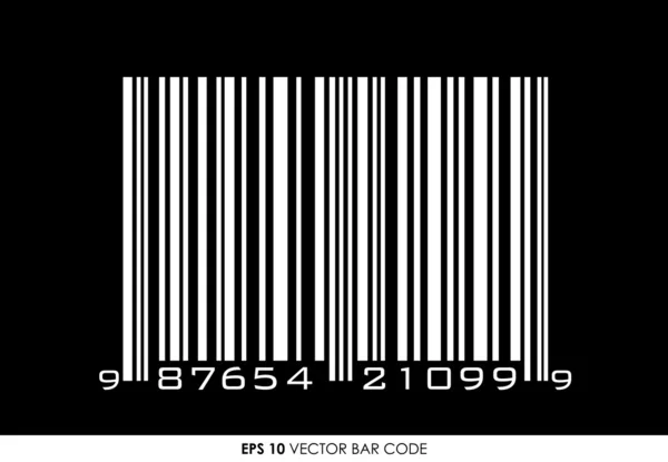 Code à barres UPC à 12 chiffres — Image vectorielle