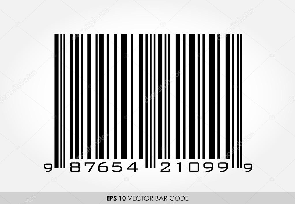 UPC barcode with 12 digits