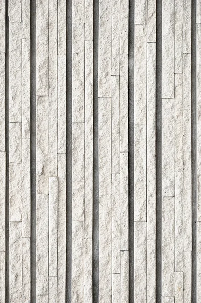 Textura de parede de pedra decorativa sulcada — Fotografia de Stock