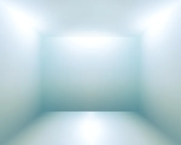 Weiß blau Zimmer Hintergrund — Stockfoto