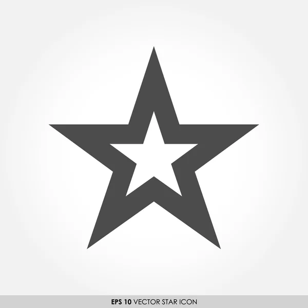 Icono de estrella — Vector de stock