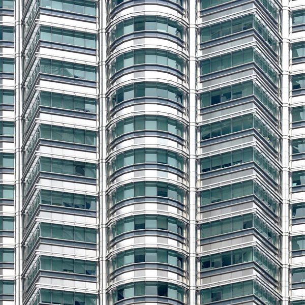 Primer plano de la fachada del edificio moderno — Foto de Stock