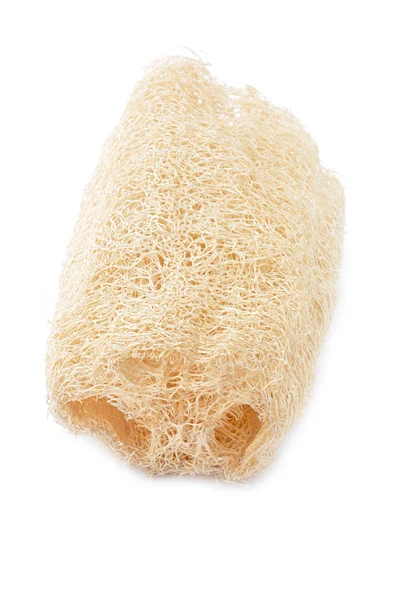 Loofah - natural fiber for body scrubbing — Stock Photo, Image