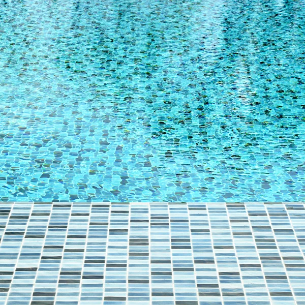 Water in swimming pool — Stock Photo, Image