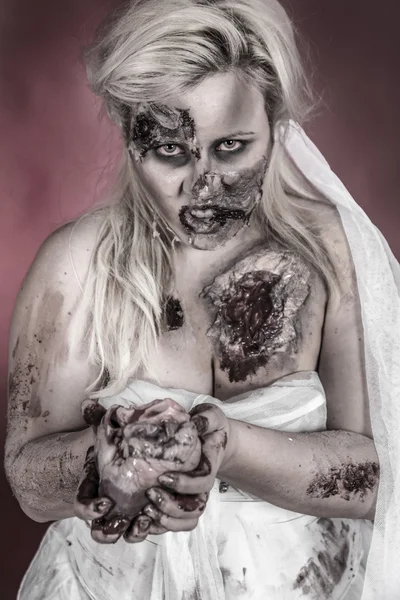 Sposa zombie — Foto Stock