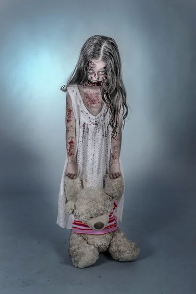 Zombie girl — Stock Photo, Image