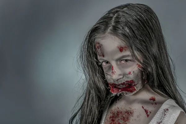 Zombie ragazza — Foto Stock