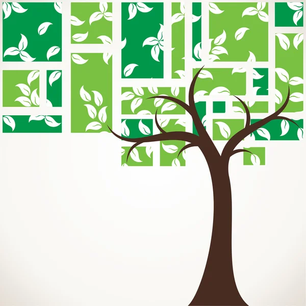 Abstract tree — Stock Vector