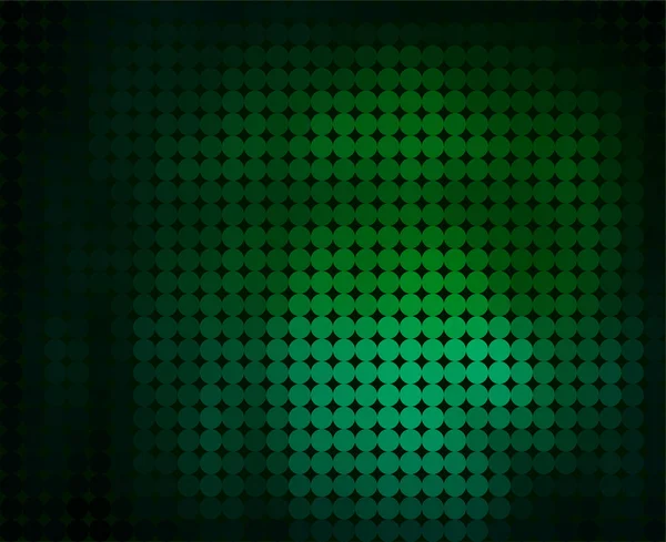Abstract groene halftoon achtergrond — Stockvector