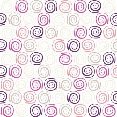 Retro renk swirl desen arka plan