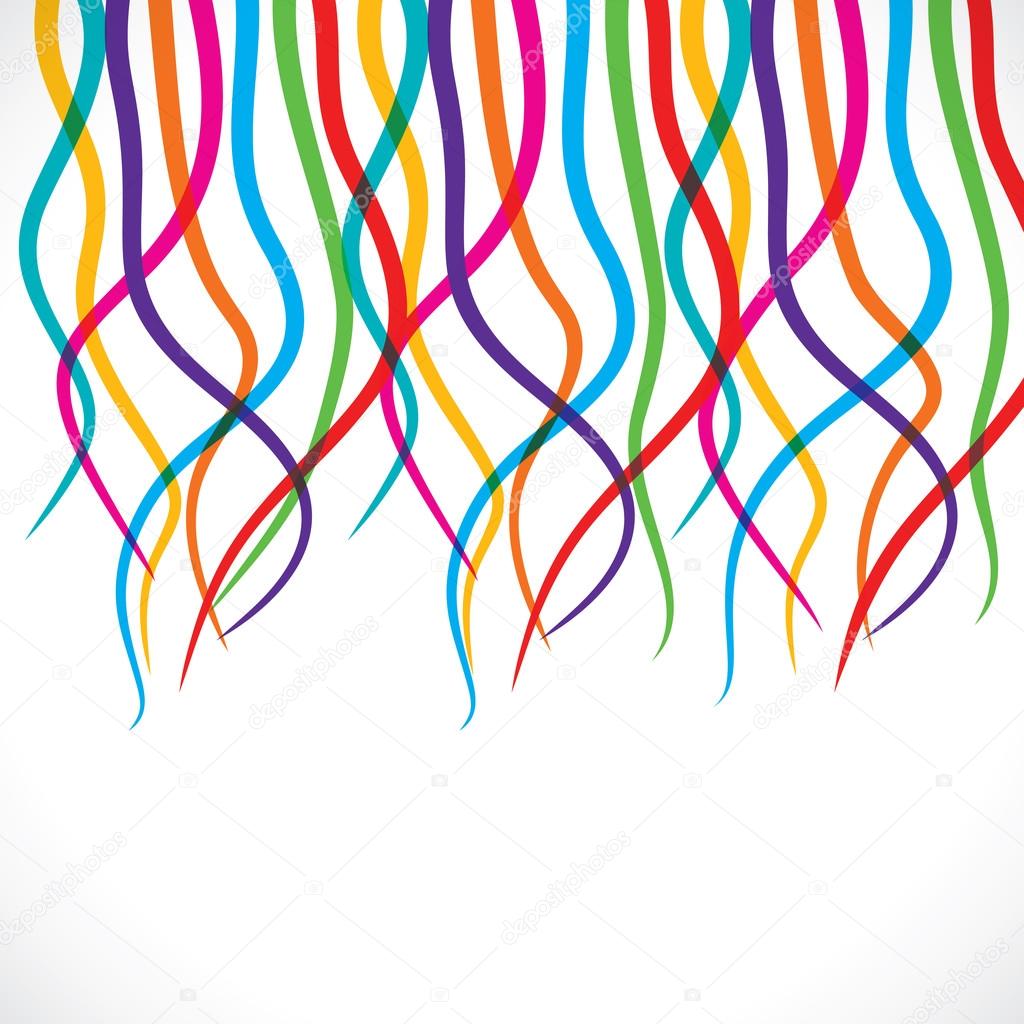 Abstract colorful strip background