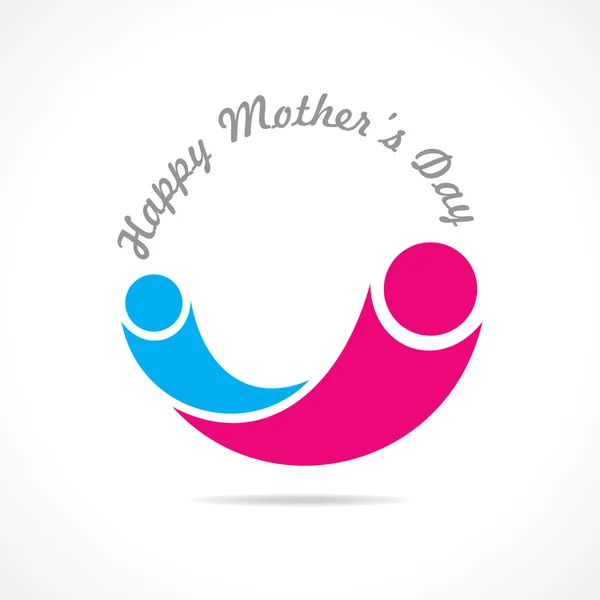 Mothers day icon design — Stock Vector