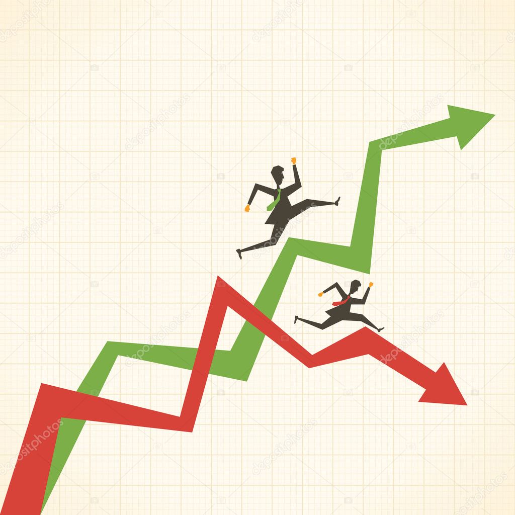 Business chart Stock Vector by ©designwork07 24213649