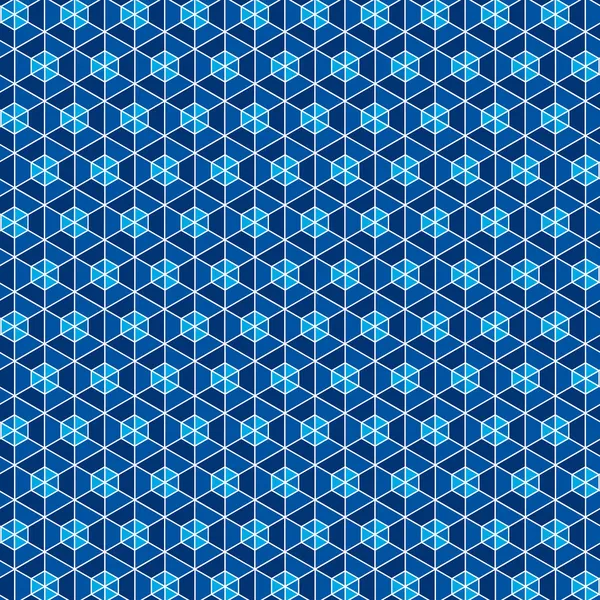 Abstract blue design pattern — Stock Vector