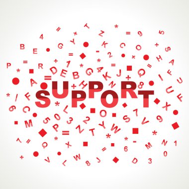 alfabe ile destek metni