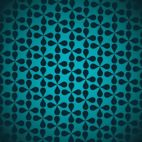Abstracte vorm blauw ontwerppatroon — Stockvector