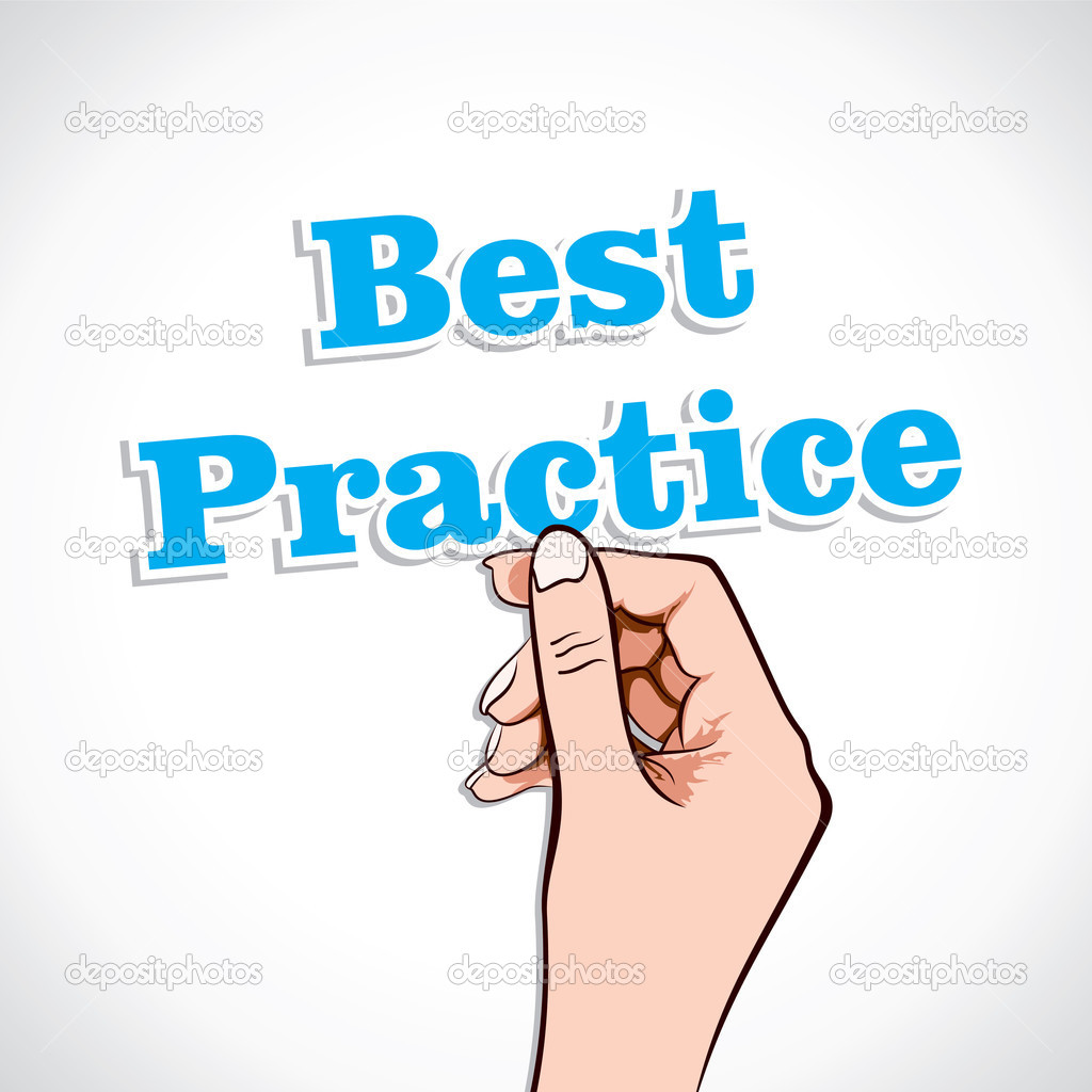 Best practice Word in hand