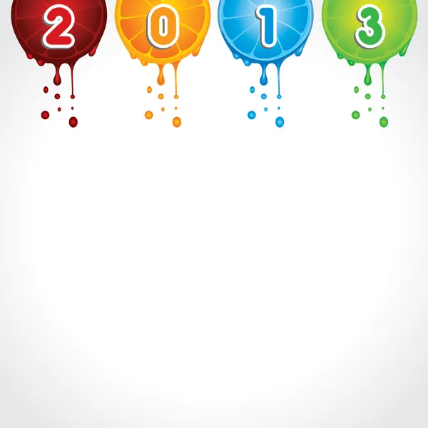 New Greeting ,2013 — Stock Vector