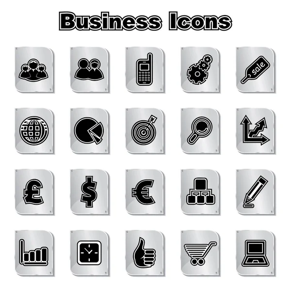 Set of Business Icons — Stock Vector