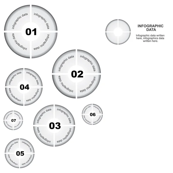 Infografías creativas — Archivo Imágenes Vectoriales