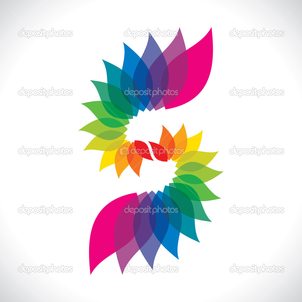 Colorful design icon