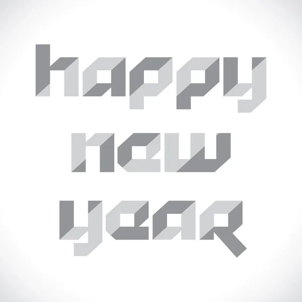 Feliz año nuevo 2013 diseño creativo — Vector de stock