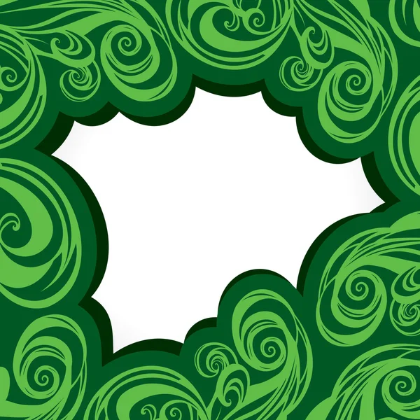緑の背景素材ベクトル — ストックベクタ