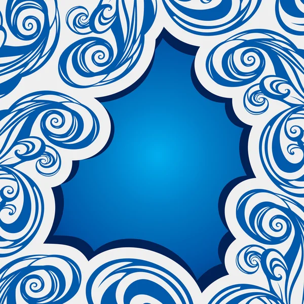 Vector de fondo azul stock — Vector de stock